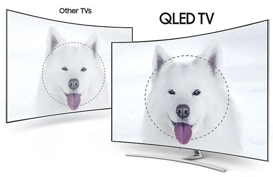 قیمت تلویزیون 55 اینچ منحنی سامسونگ مدل Q7C در بانه