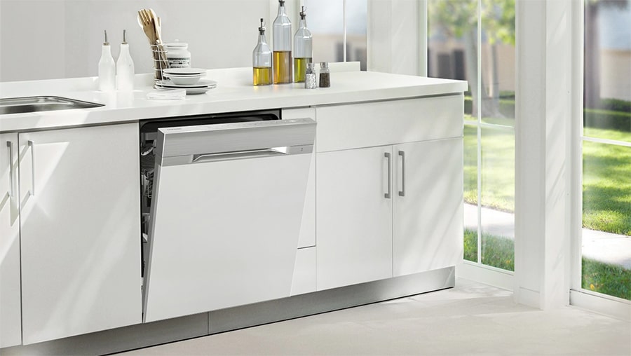 قیمت ظرفشویی سامسونگ سفید رنگ مدل 9530 در بانه