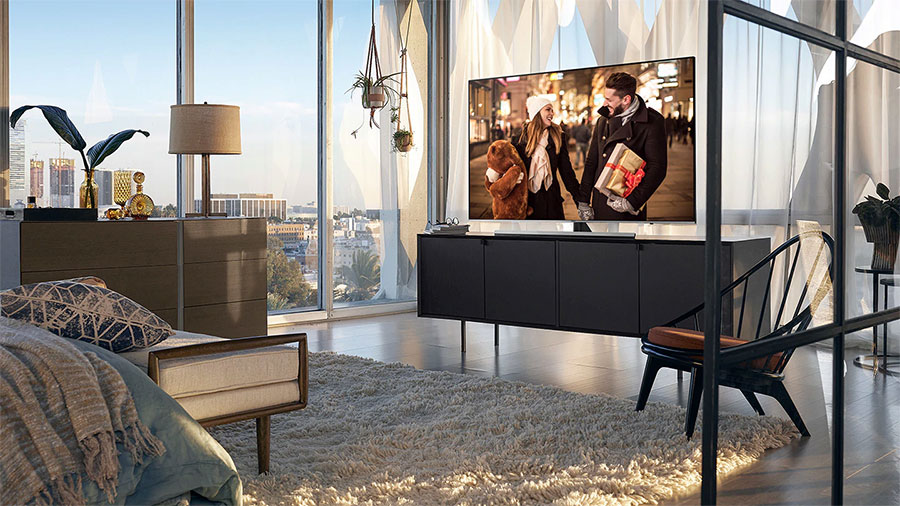 خرید تلویزیون 55 اینچ سامسونگ مدل NU8000 از بانه