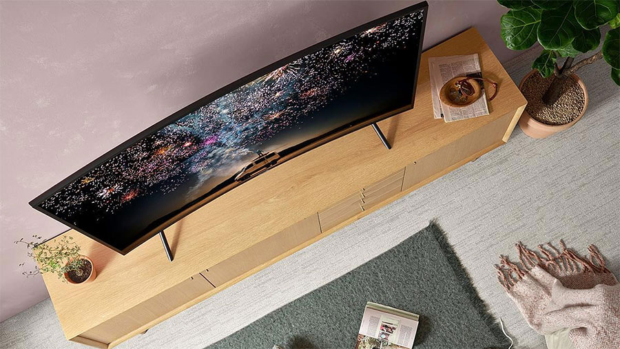 خرید تلویزیون منحنی 49 اینچ سامسونگ مدل RU7300 از بانه